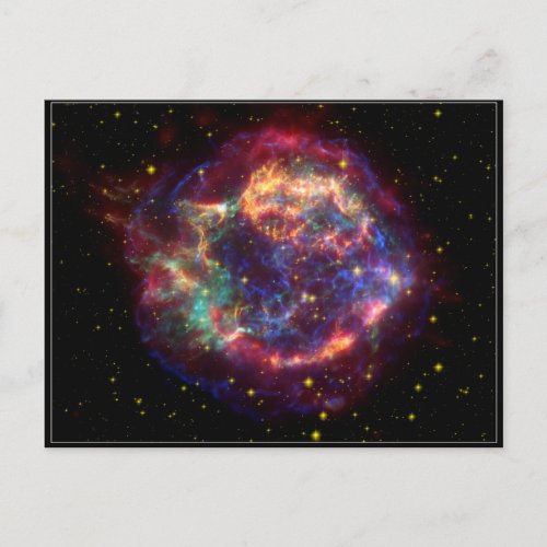 Cassiopeia Constellation Postcard