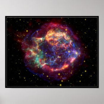Cassiopeia Constellation Poster by stargiftshop at Zazzle