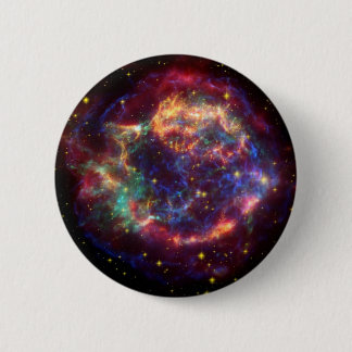 Cassiopeia Galaxy Supernova remnant Pinback Button