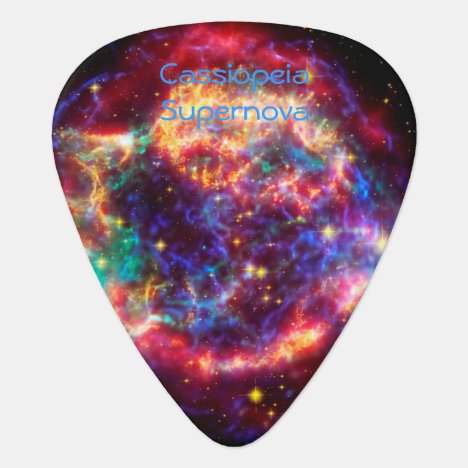 Cassiopeia, Milky Ways Youngest Supernova Guitar Pick