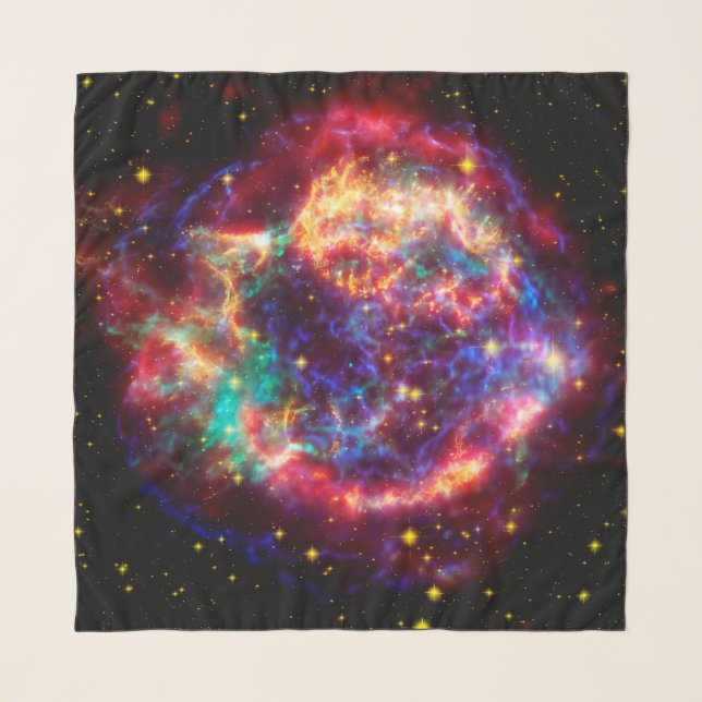 Cassiopeia, Milky Ways Youngest Supernova Scarf (Front)
