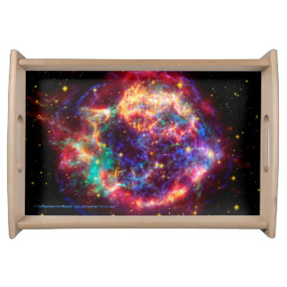 Cassiopeia, Milky Ways Youngest Supernova Serving Tray