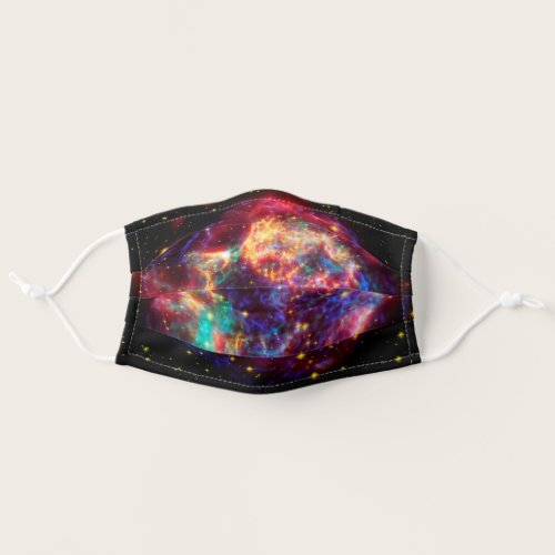 Cassiopeia, Outer Space Supernova Astronomer Adult Cloth Face Mask