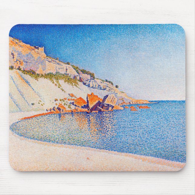 Cassis, Cap Lombard, Opus 196, Signac Mouse Pad (Front)