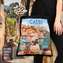 CASSIS • France  French Bulldog Art Muse Journeys