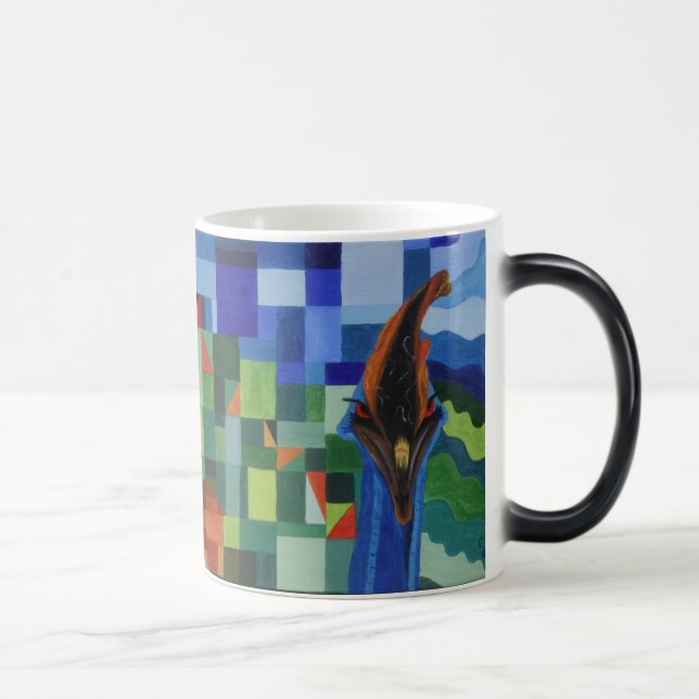 Cassowary Attacked Color Morph Mug (Right)