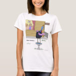 Cassowary Bird Bath T Shirt at Zazzle
