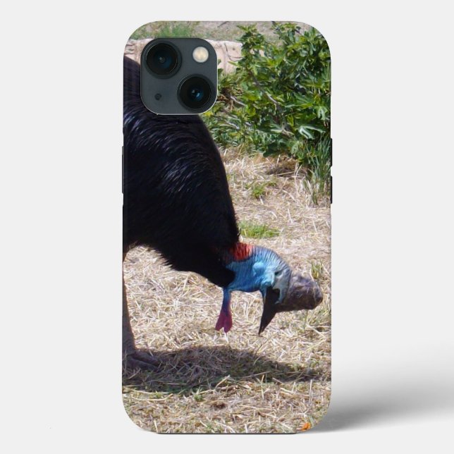Cassowary Bird Bug Eliminator,  iPhone 13 Case (Back)