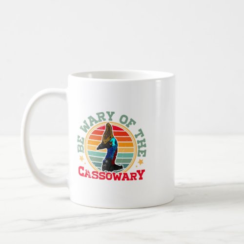 Cassowary birds biologist animals australia ornith coffee mug