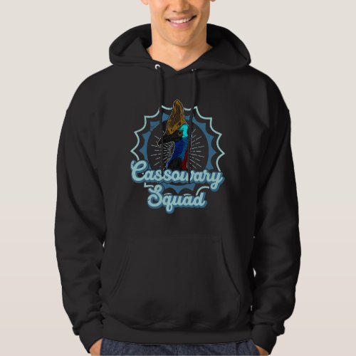 Cassowary birds biologist animals australia ornith hoodie