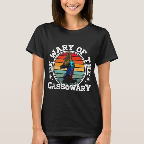 Cassowary birds biologist animals australia ornith T_Shirt