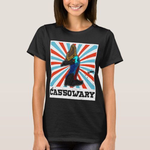 Cassowary birds biologist animals australia ornith T_Shirt