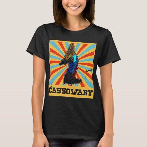 Cassowary birds biologist animals australia ornith T_Shirt