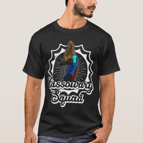 Cassowary birds biologist animals australia ornith T_Shirt