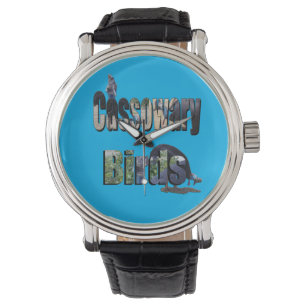 Cassowary Birds Picture Logo, Watch