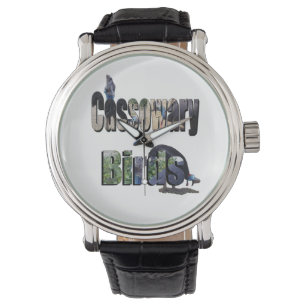 Cassowary Birds Picture Logo With Cassowarys, Watch