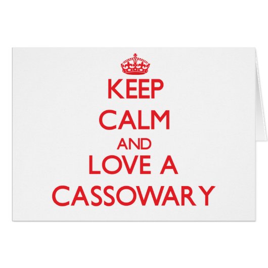 Cassowary Cards (Front Horizontal)