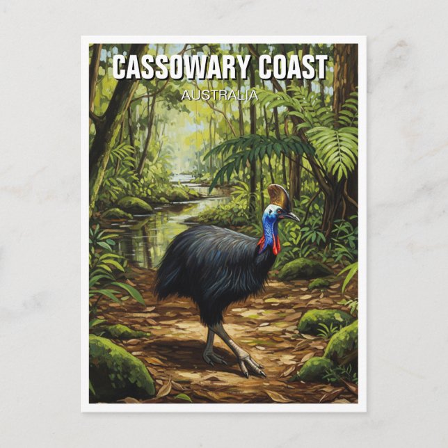 Cassowary Coast Region Australia Travel Postcard (Front)