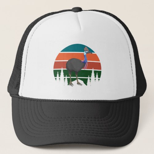 Cassowary Hat Cassowary Trucker Hat