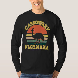 Cassowary Nagymama Cute Cassowary Party Hungarian  T-Shirt