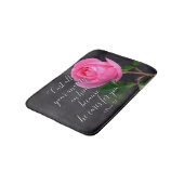 Cast all your Anxiety Christian Bible Verse Prayer Bath Mat (Angled)