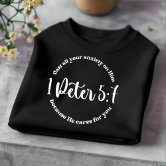 Cast All Your Anxiety Christian Women T shirt