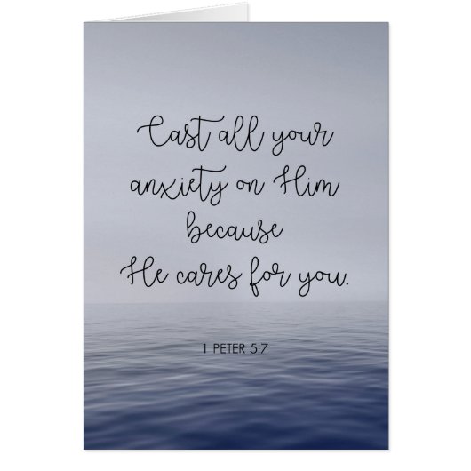 Cast All Your Anxiety on Him (Front)