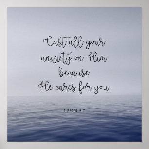 Cast All Your Anxiety on Him Poster