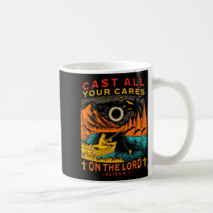 Cast All Your Cares On The Lord 1-peter 5_7 Retro Coffee Mug