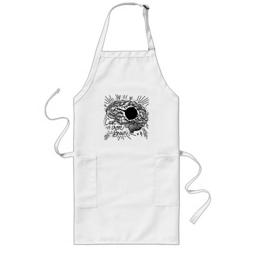 Cast iron on the Brain Long Apron