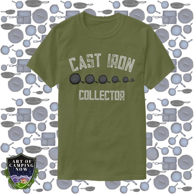 Cast Iron Skillet Collector T-Shirt (Creator Uploaded)
