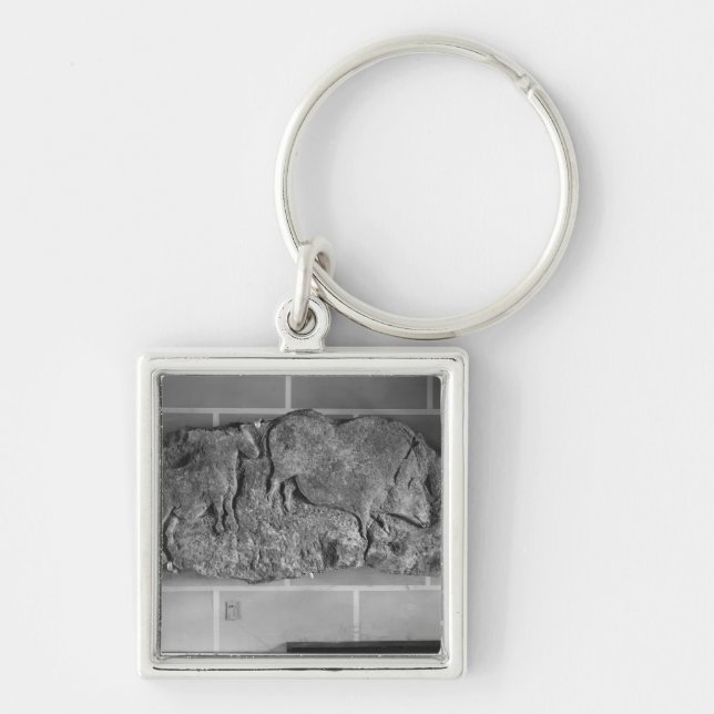 Cast of a frieze of animals from Le Roc de Sers Keychain (Front)