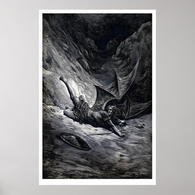 Cast Out A2 A3 A4 Matte Art Print. 18th Century Poster (Front)