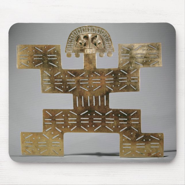 Cast Tumbaga pectoral, from Huaca del Dragon Mouse Pad (Front)