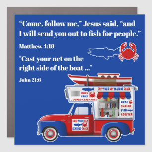Cast your net magnet for your car/truck/SUV