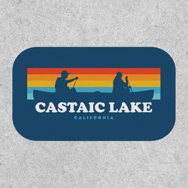 Castaic Lake California Canoe Patch (Front)