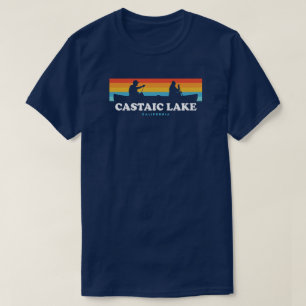 Castaic Lake California Canoe T-Shirt