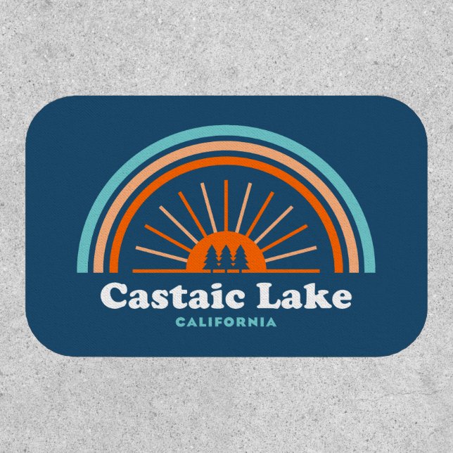 Castaic Lake California Rainbow Patch (Front)