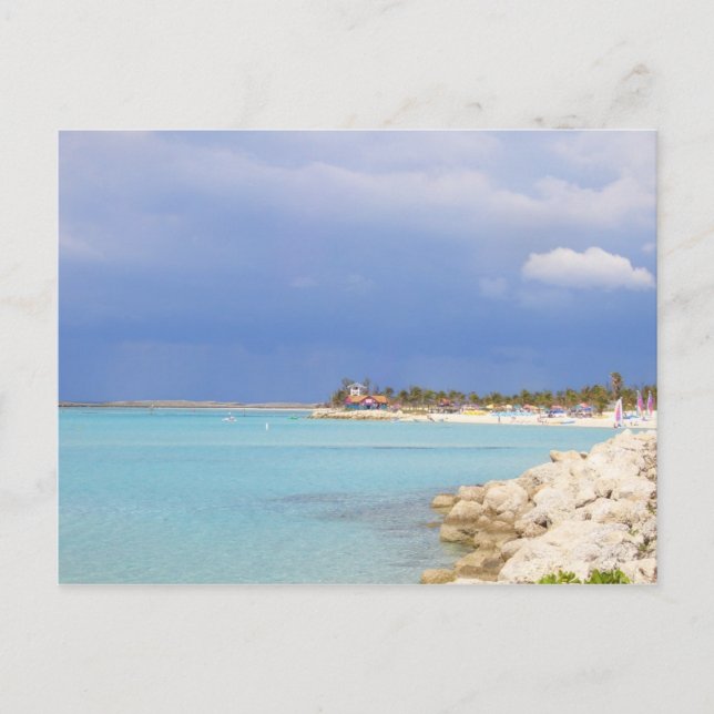 Castaway Cay Beach Postcard (Front)