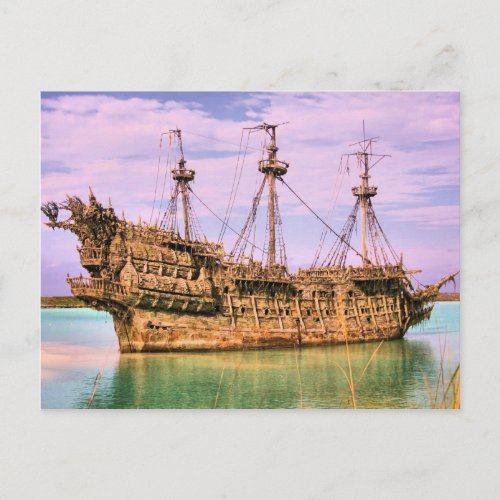 Castaway cay pirates of the Caribbean Postcard