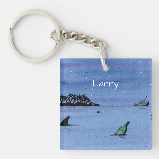 Castaway Keychain (Front)