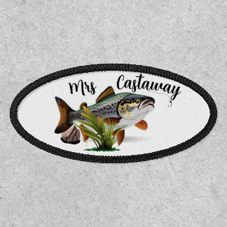Castaway Rainbow Trout In Own Environment Patch