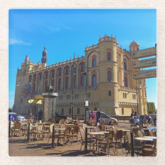 Caste Saint Germain.  France  Paper Coaster (Front)