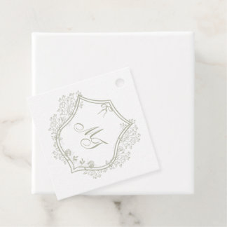 Caste Wedding Favor Tags
