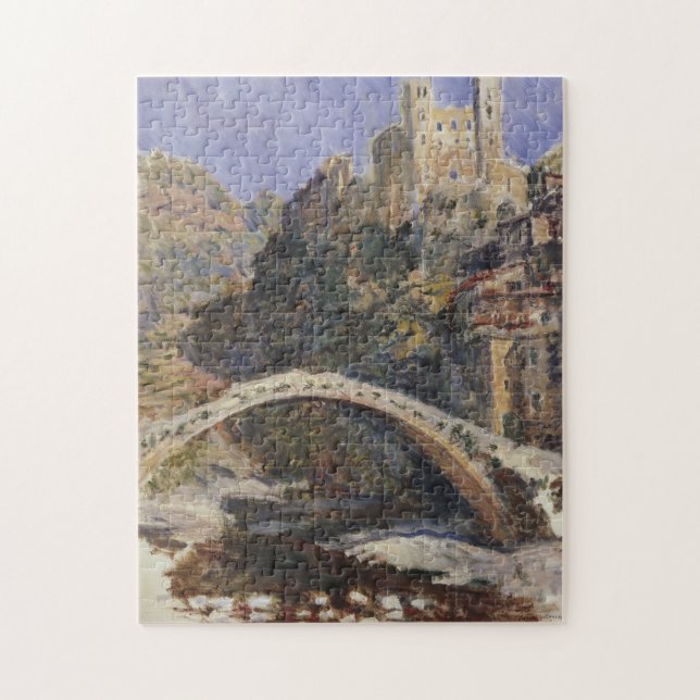 Castel Dolce Monet Fine Art Jigsaw Puzzle (Vertical)