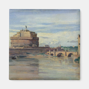 Castel Sant' Angelo and the River Tiber, Rome Magnet