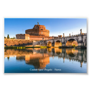 Castel Sant' Angelo in Rome Photo Print