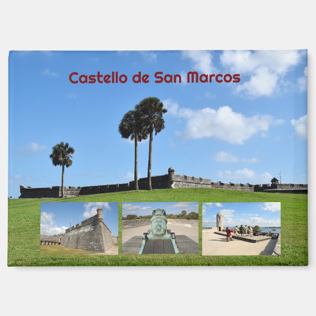Castello de San Marcos Magnet (Front)