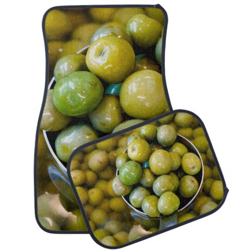 Castelvetrano Sweet Green Olives Car Floor Mat