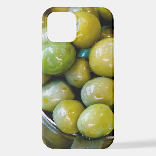 Castelvetrano Sweet Green Olives iPhone 12 Case